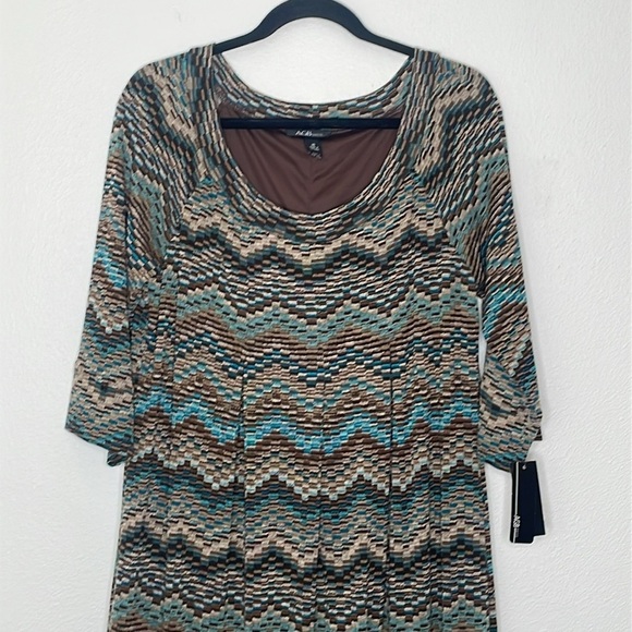 NWT AGB Multi-Color Dress - Picture 3 of 12